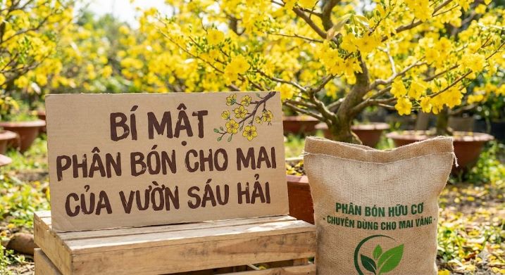 bí mật phân bón cho mai